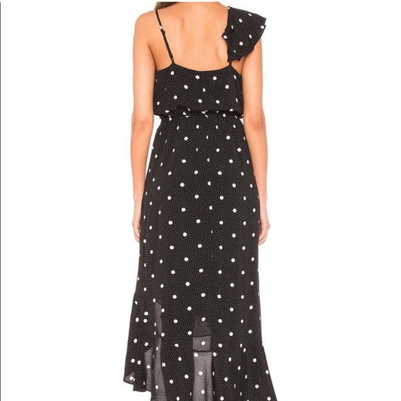 1. State High-Low Ruffle Midi Dress - Picture 9 of 9